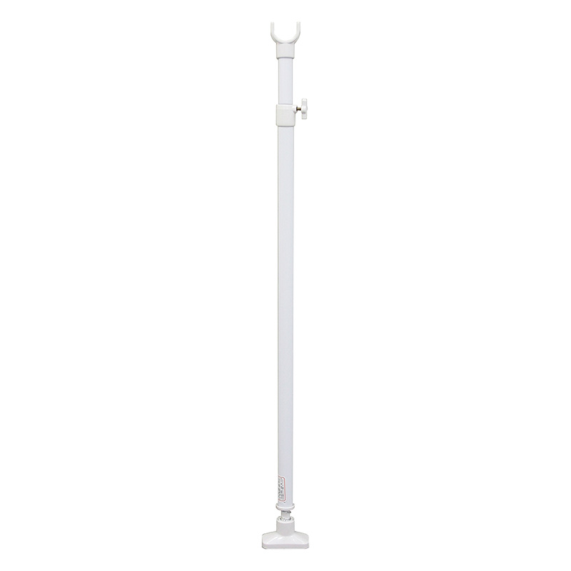 強力ささえポール 幅7cm×奥行4cm×高さ69-115cm ホワイト