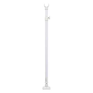 強力ささえポール 幅7cm×奥行4cm×高さ69-115cm ホワイト