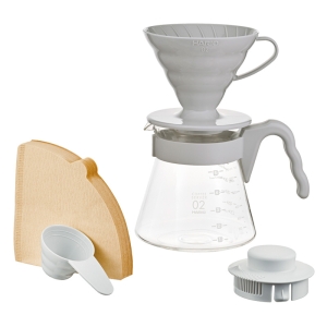 V60 コーヒーサーバー02セット VCSD-02PGR ペールグレー