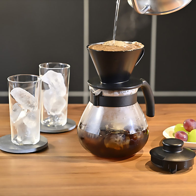テコ ドリッパーセット 1000ml TCDN-100-B ブラック