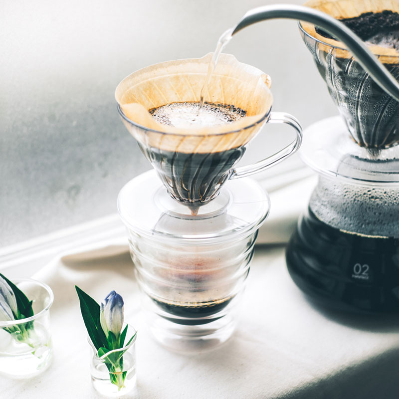 V60 透過ドリッパー02 1～4杯用 クリア