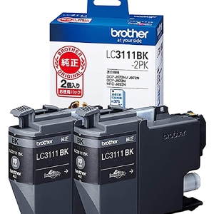 インクカートリッジ LC3111BK-2PK ブラック