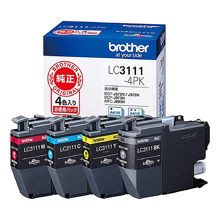 インクカートリッジ LC3111-4PK