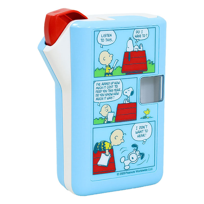 ピータッチラベルライター キャラクターモデル　PT-J100SNL スヌーピーライトブルー