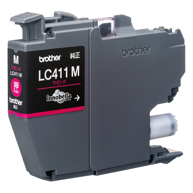 純正インクカートリッジ マゼンタ LC411M