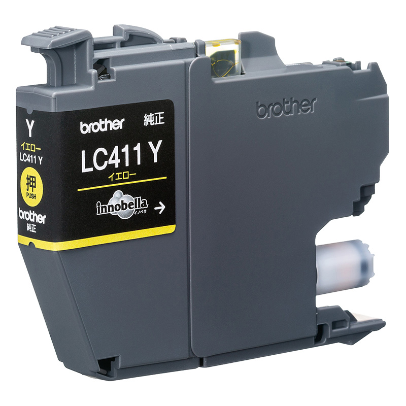 純正インクカートリッジ イエロー LC411Y