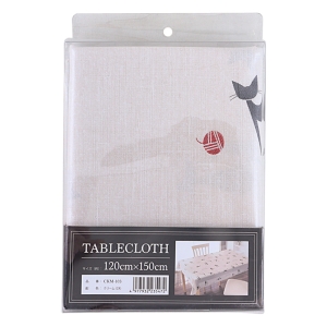テーブルクロス 120×150 クリーム CKM-103