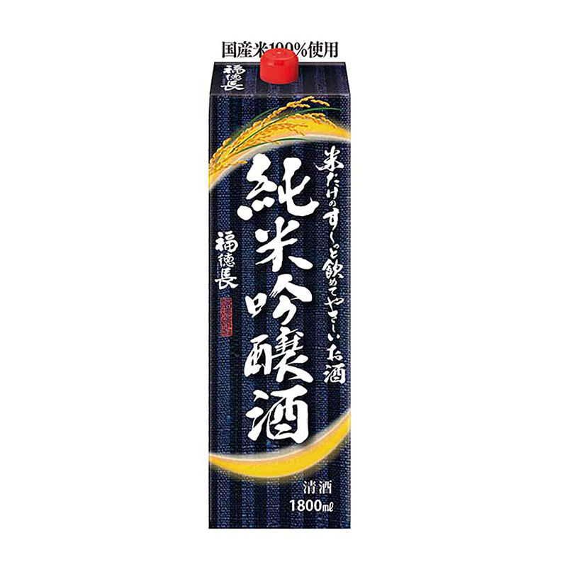 すーっと飲めてやさしいお酒純米吟醸 1.8L