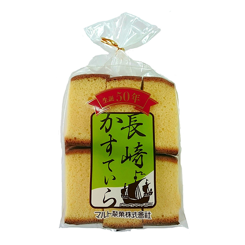 長崎かすてぃら巾着6切入