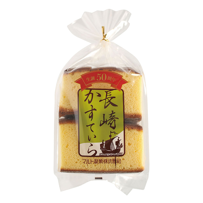 長崎かすてぃら巾着6切入