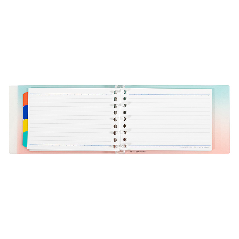 セッションバインダー ミニサイズ(9.7×15.2cm) グラデーション FM310-97