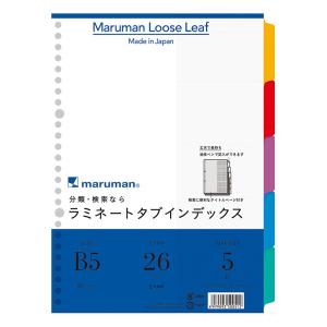 B5 ラミタブ見出し 5山