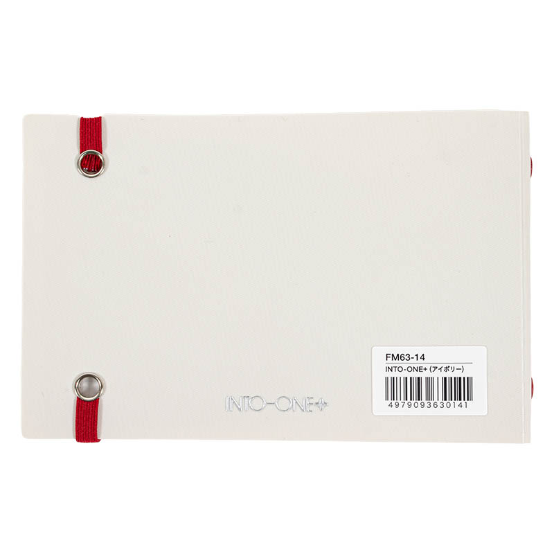 イントゥーワン＋ミニバインダー(9.7×15.2cm) アイボリー FM63-14
