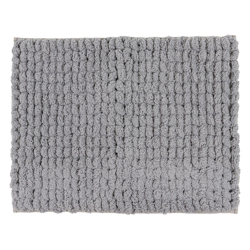 MOU 超極細繊維バスマット 45×60cm グレー