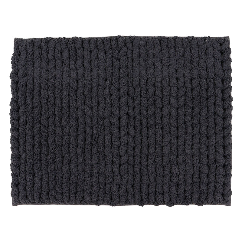 MOU 超極細繊維バスマット 45×60cm チャコール