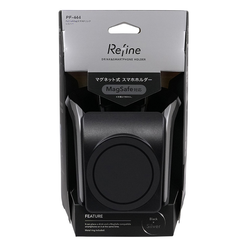 RefineMag スマホドリンク シルバー PF-444