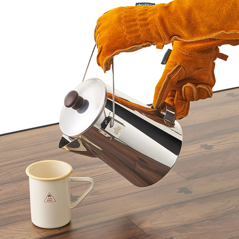 【お取り寄せ商品】たき火ハングケトル 2L シルバー
