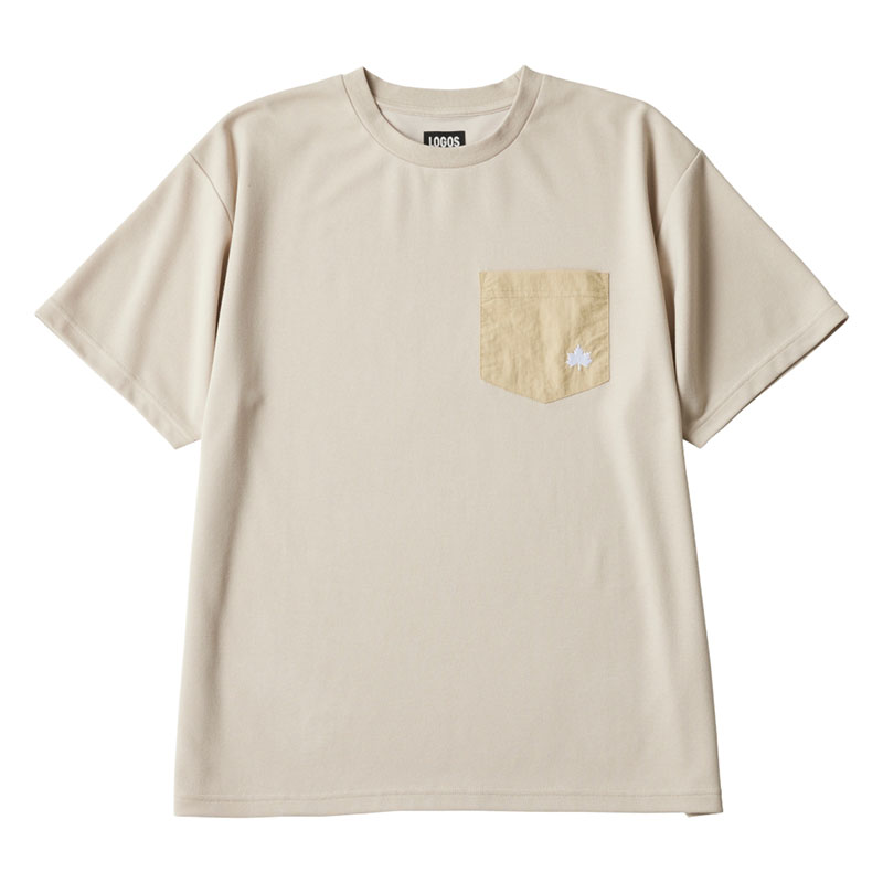 【お取り寄せ商品】LOGOS by LIPNER ボディリカバリーTシャツ ベージュ