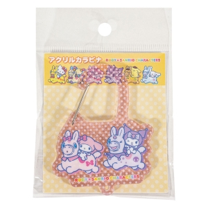 アクリルカラビナ マイメロディ&クロミ RODY×サンリオキャラクターズ