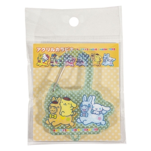 アクリルカラビナ ポムポムプリン&シナモロール RODY×サンリオキャラクターズ
