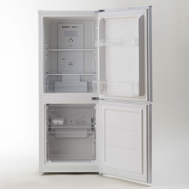 【お取り寄せ商品】139L 2ドア冷蔵庫 ファン式 MFR-F140(W)