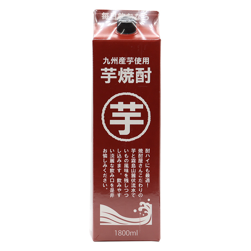 芋焼酎 まるいも 25°パック 1.8L