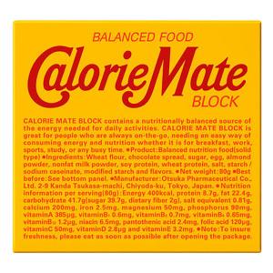 カロリーメイト ブロック 4本 80g チョコレート味