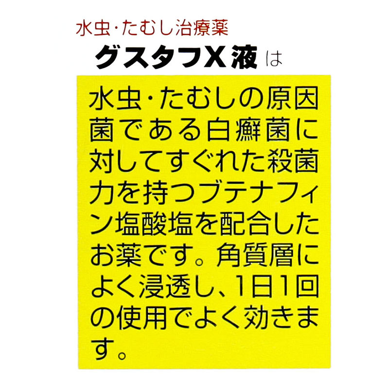 【指定第2類医薬品】グスタフX液 20ml
