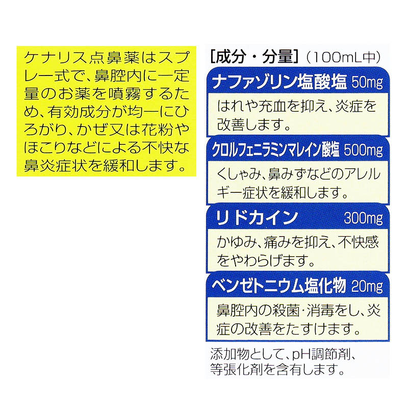 【第2類医薬品】ケナリス鼻炎 30ml