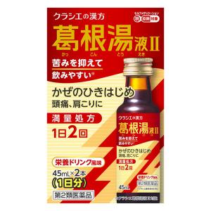 【第2類医薬品】葛根湯液II 45ml×2本