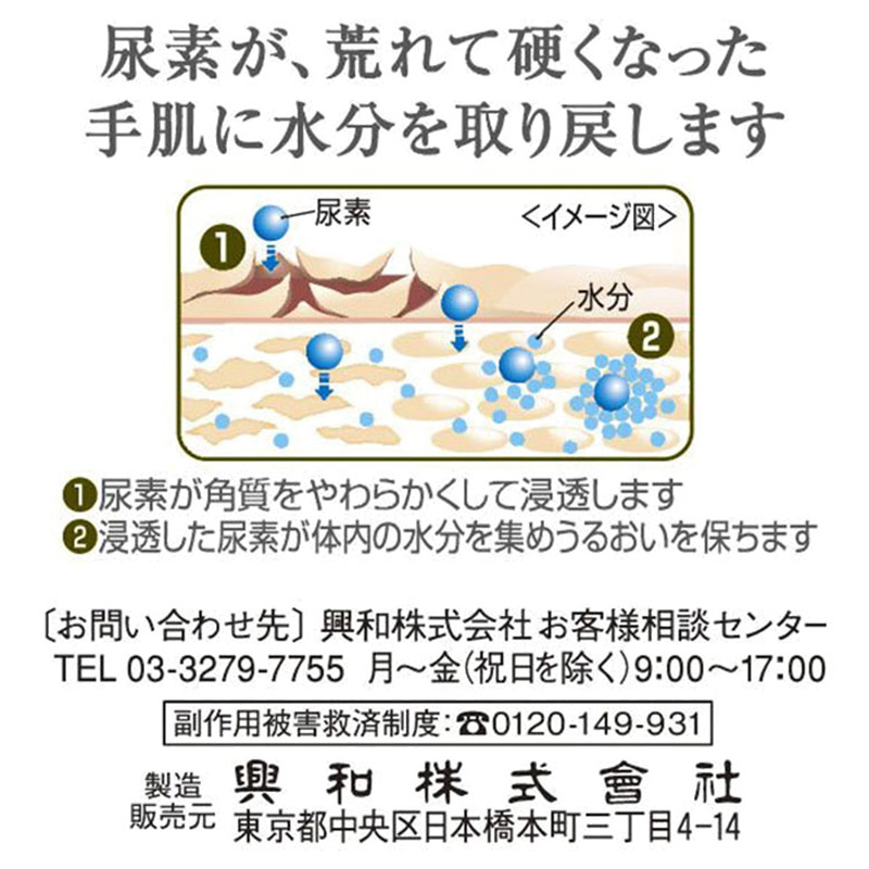 【第3類医薬品】ケラチナミン コーワ20%尿素配合クリーム 60g