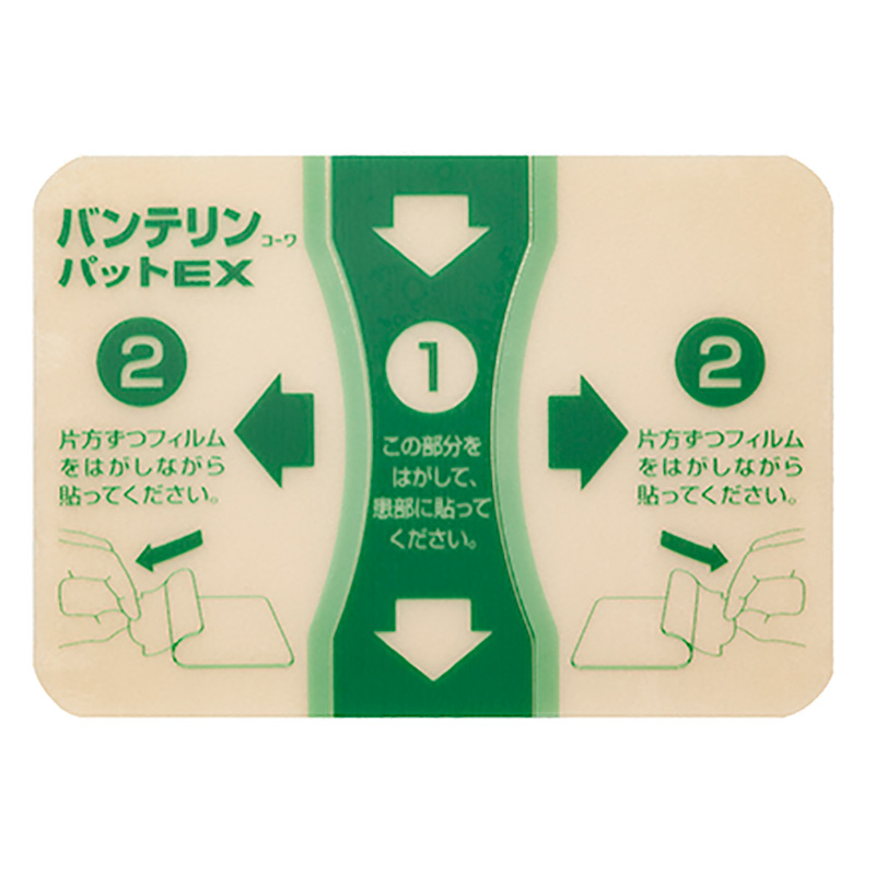 【第2類医薬品】バンテリン コーワパットEX 21枚入