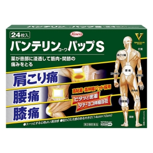 【第2類医薬品】バンテリン コーワパップS 24枚入