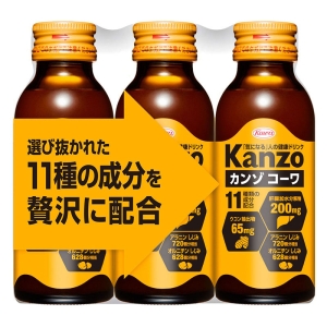 栄養補助ドリンク カンゾコーワドリンク 100ml×3本