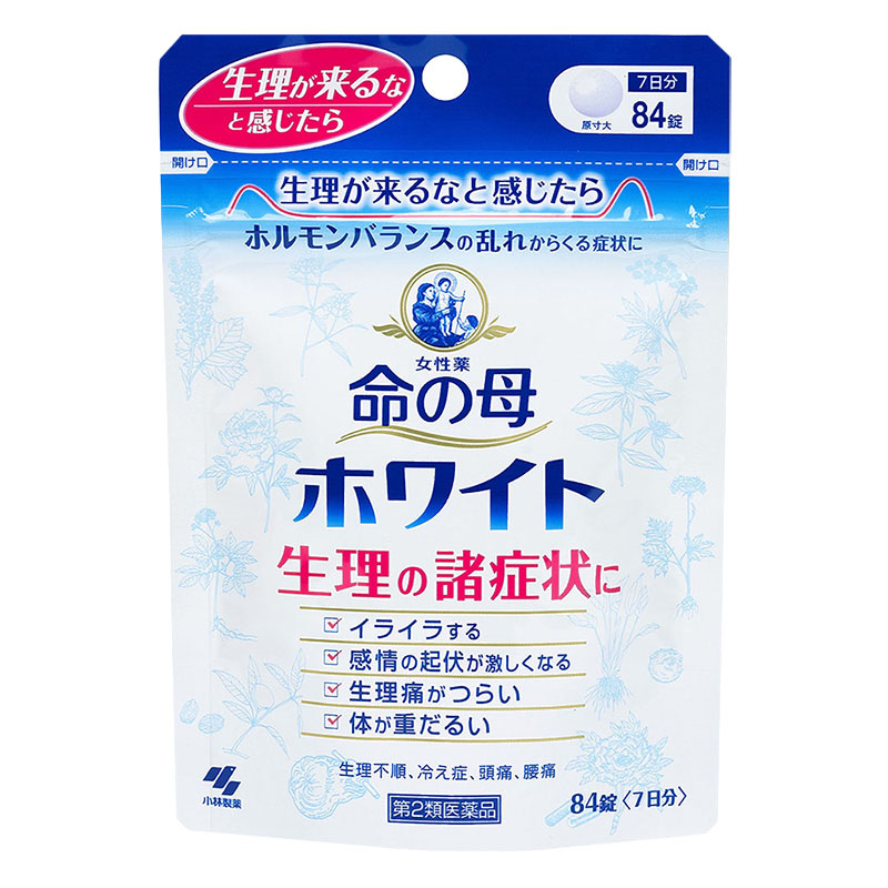 【第2類医薬品】命の母ホワイト 84錠