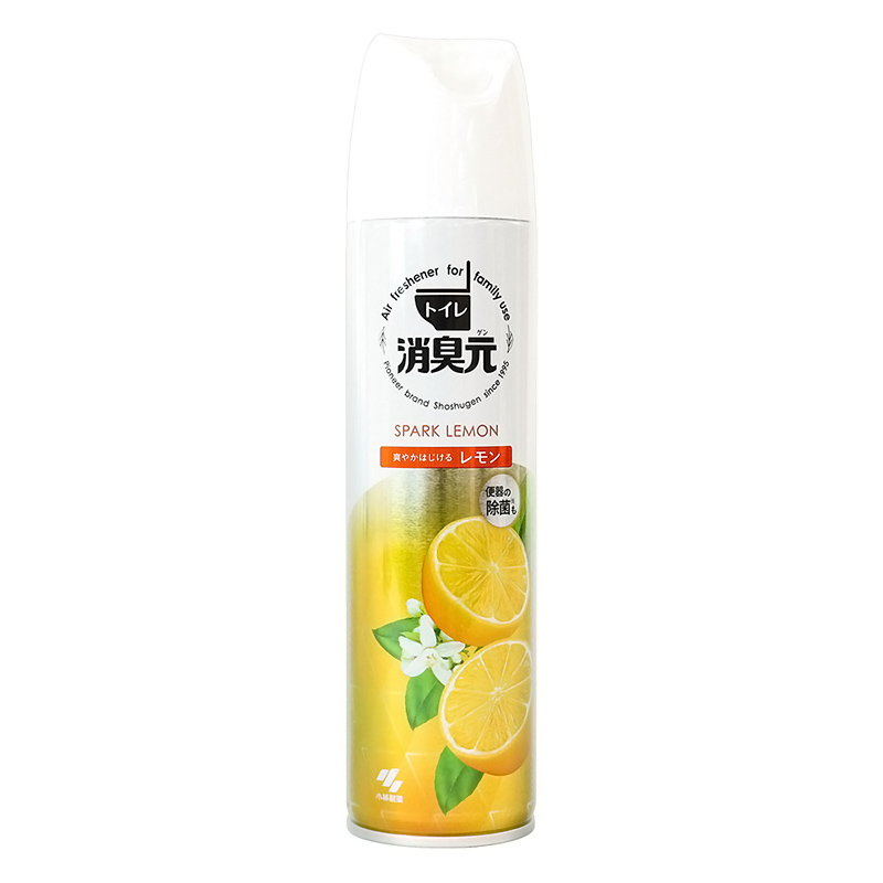 消臭元スプレー 爽やかはじけるレモン 280ml