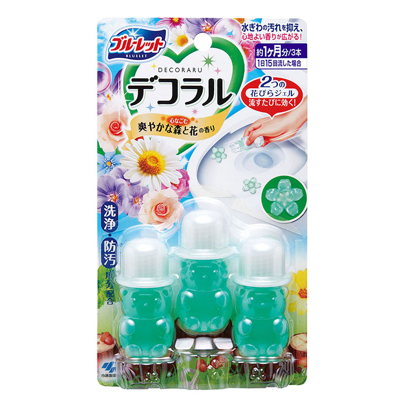 ブルーレットデコラル 爽やかな森と花の香り 3本