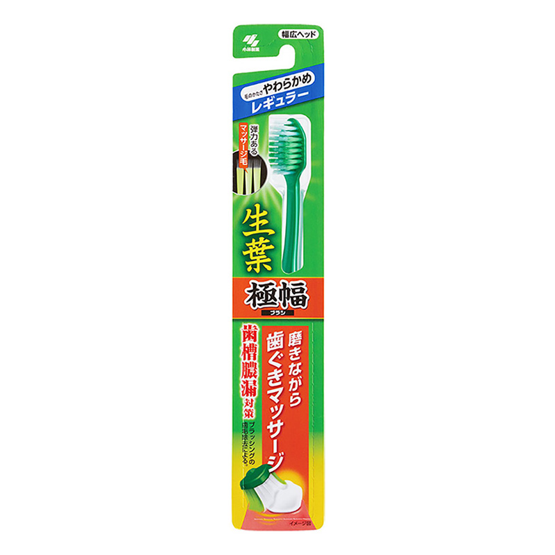 生葉極幅ブラシ レギュラー やわらかめ