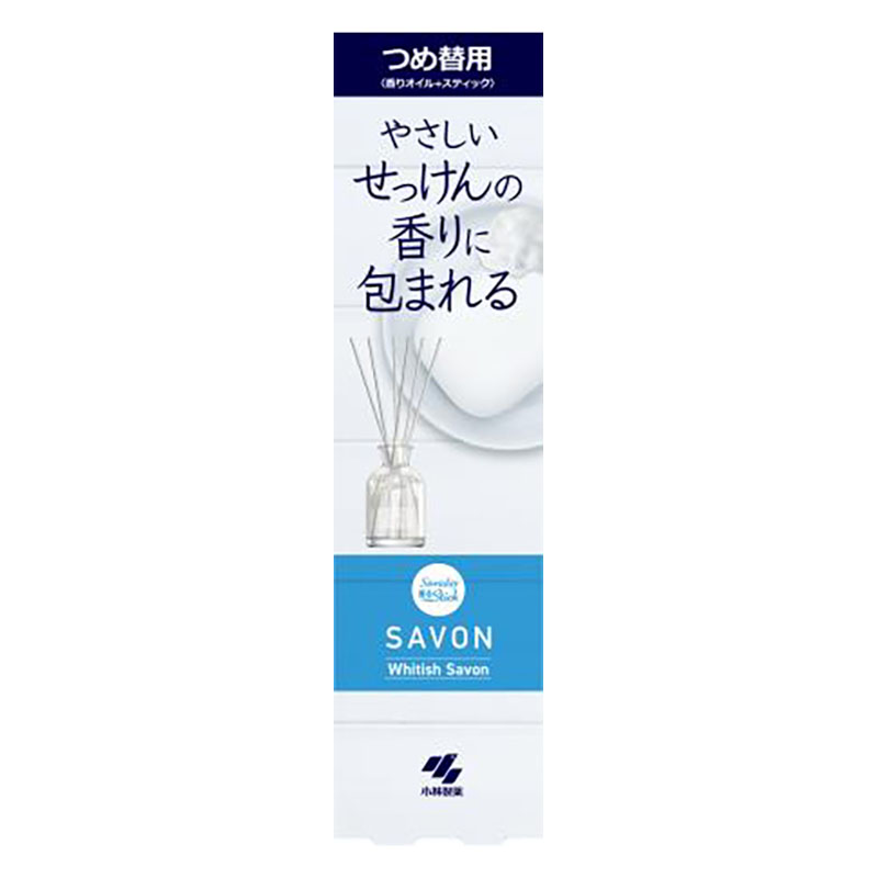 芳香剤 Sawaday香るStick SAVONつめ替用ホワイティッシュサボン 70ml
