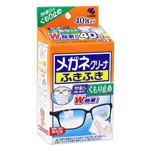 メガネクリーナーふきふき くもり止め 40包