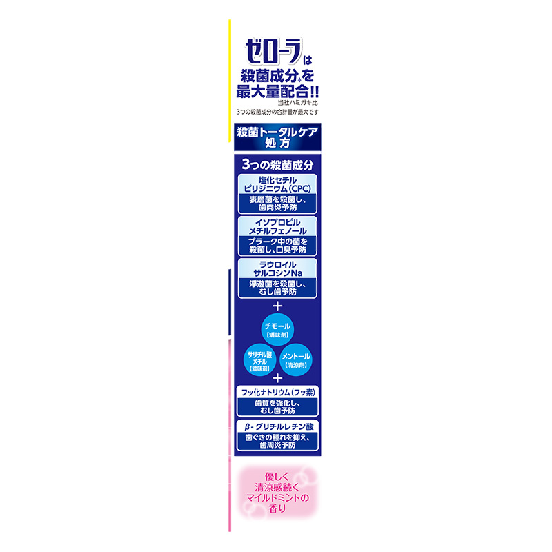ゼローラ マイルドミント 90g【医薬部外品】