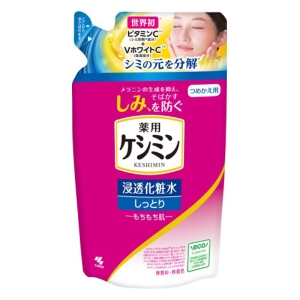 ケシミン浸透化粧水 しっとりもちもちつめ替用 140ml【医薬部外品】