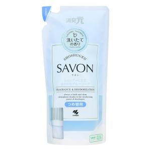 消臭元 SAVON詰替 ほのかなブルーソープ 400ml