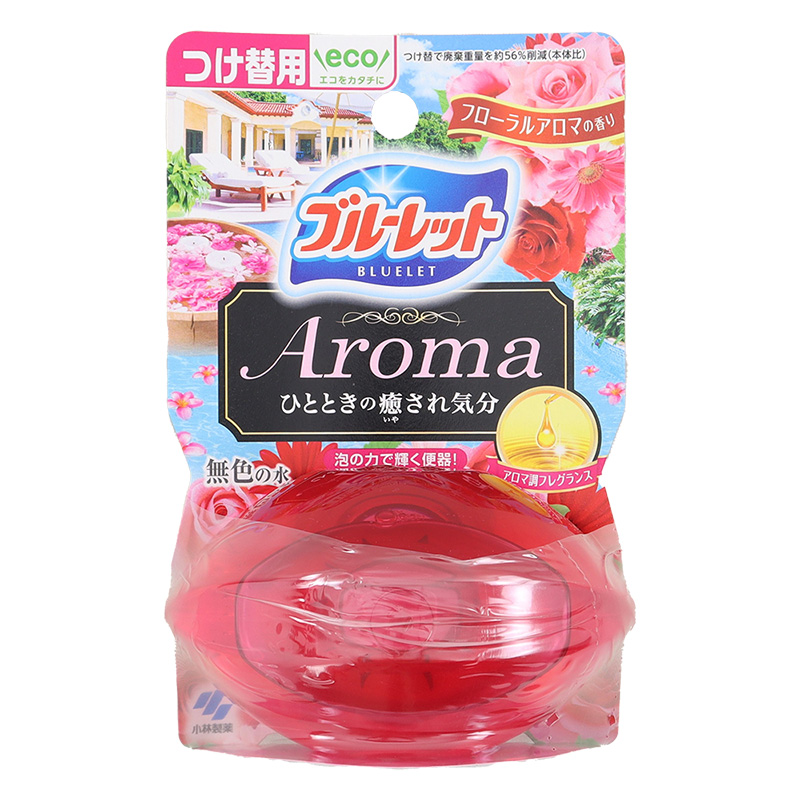 液体ブルーレットおくだけアロマ つけ替用 フローラルアロマの香り 70ml