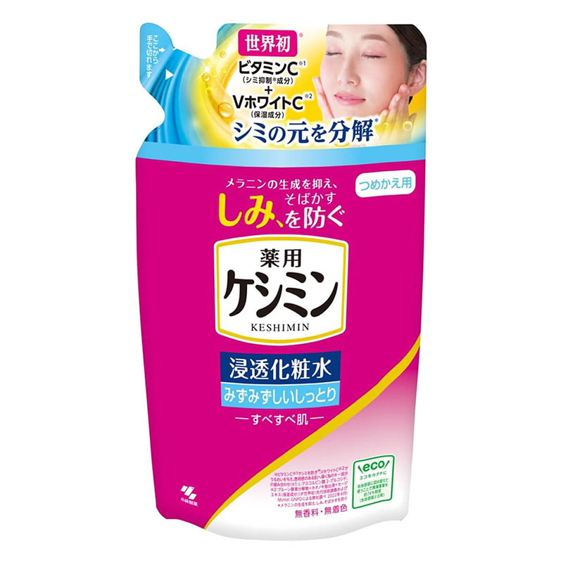 【お取り寄せ商品】ケシミン浸透化粧水 みずみずしいしっとり 詰替用 140ml 【医薬部外品】