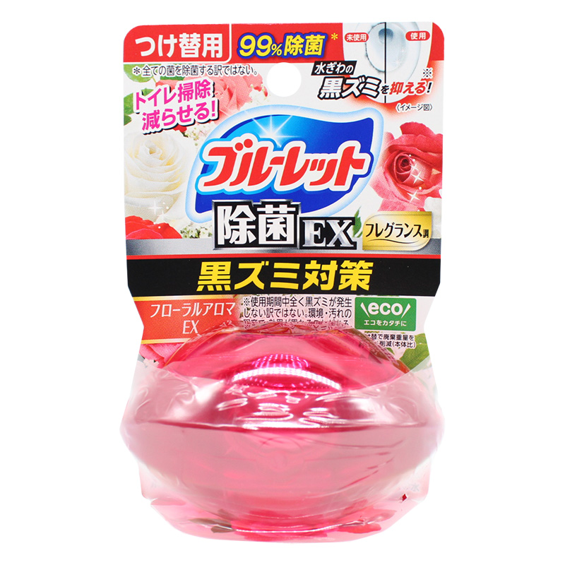 液体ブルーレットおくだけ除菌EX フレグランス つけ替用 フローラルアロマ 67ml