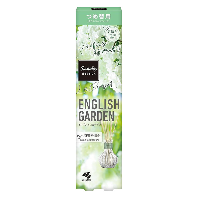 芳香剤 Sawaday 香るStick 詰替 70ml イングリシュガーデン
