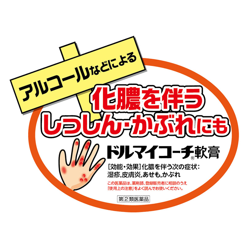 【指定第2類医薬品】ドルマイコーチ軟膏 6g