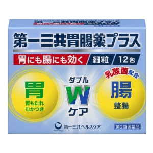 【第2類医薬品】第一三共胃腸薬プラス細粒 12包