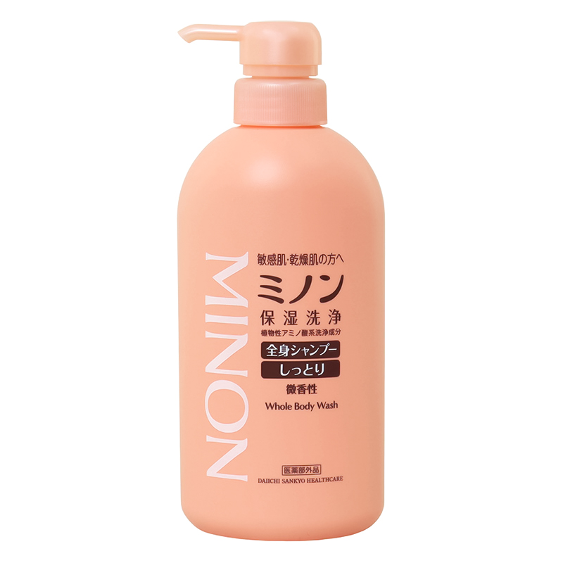 ミノン 全身シャンプー しっとりタイプ【医薬部外品】 450ml